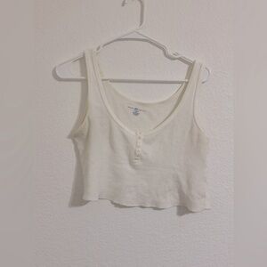 Brandy Melville ribbed crop top